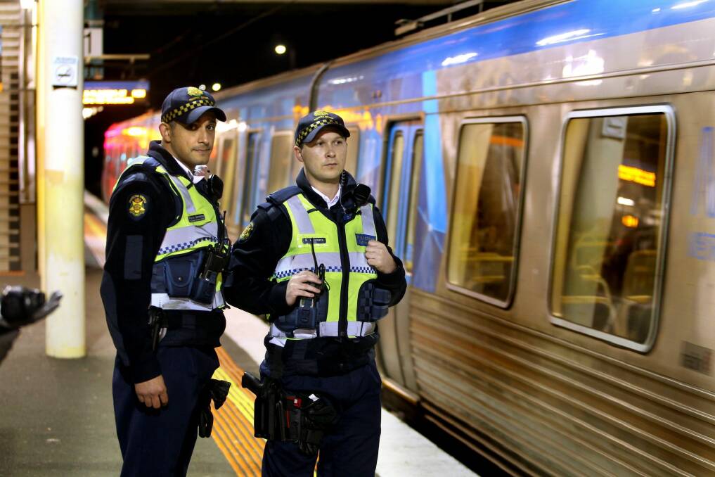 The opposition has promised to deploy 100 PSOs at railway stations in daylight hours.   Photo: Rob Carew