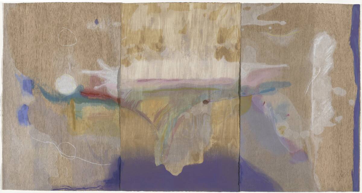 Helen Frankenthaler, <i>Madame Butterfly</i>, 2000. Purchased with the assistance of the Orde Poynon Fund. Photo: Supplied