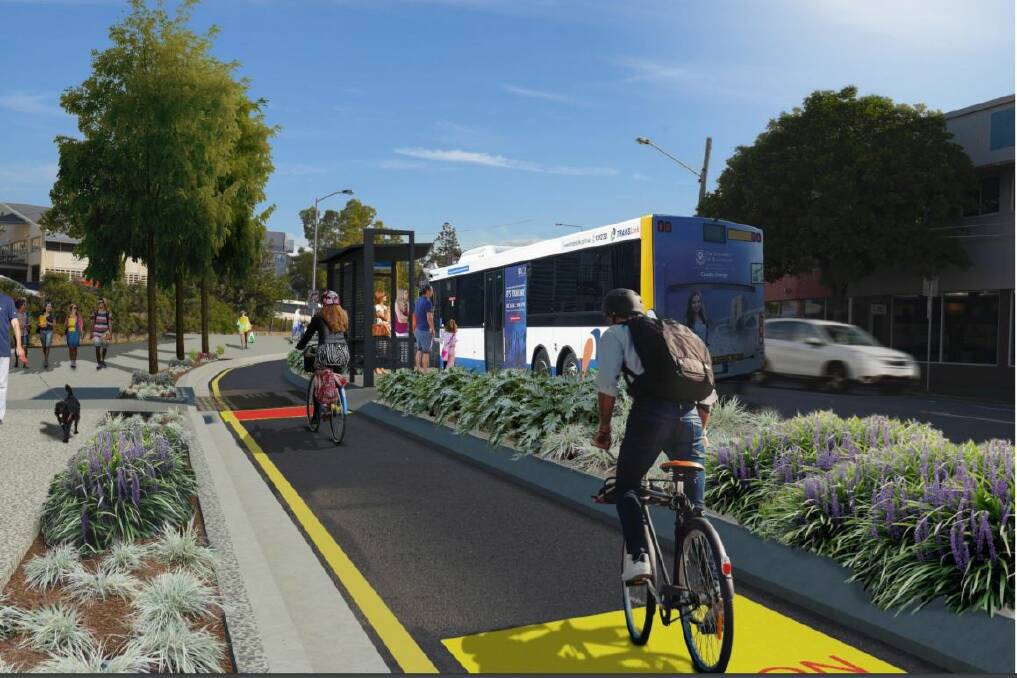 The construction of the  Woolloongabba Bikeway will start in early 2019. Photo: Supplied