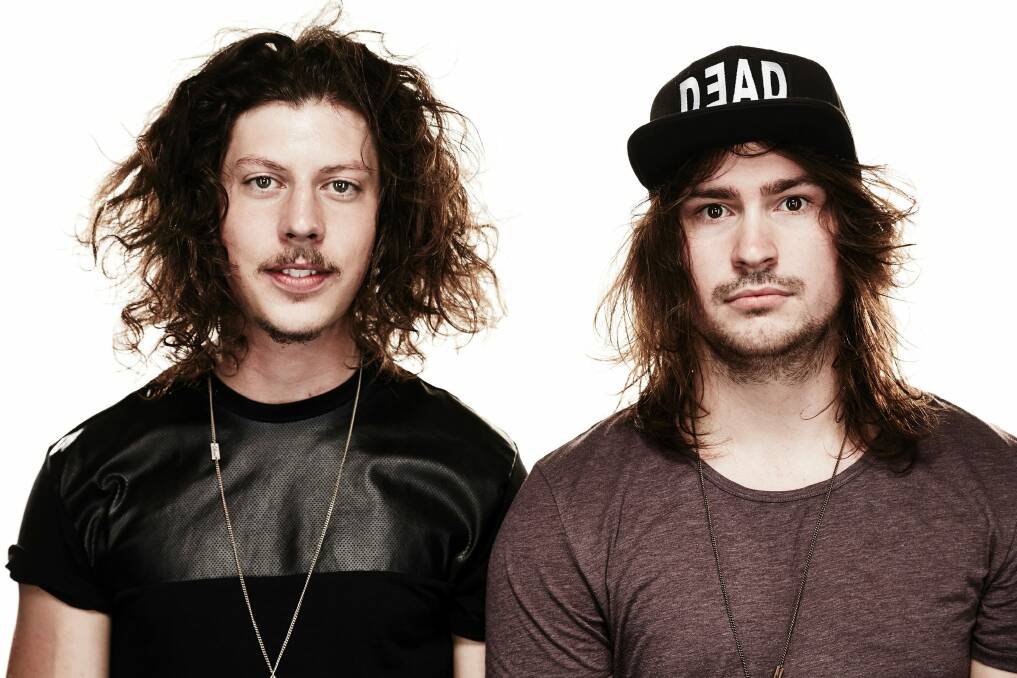 Canberra duo Peking Duk, who landed the No.2 and No.5 songs in the Triple J Hottest 100.
