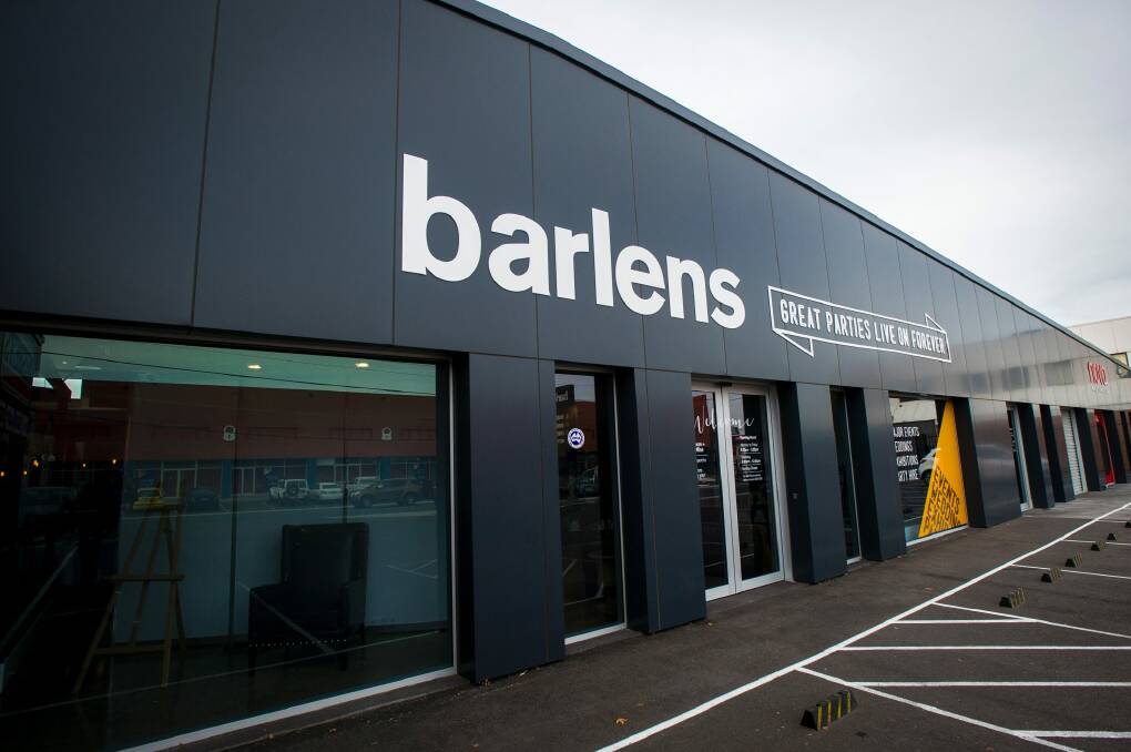 The Barlens shopfront in Fyshwick. Photo: Dion Georgopoulos