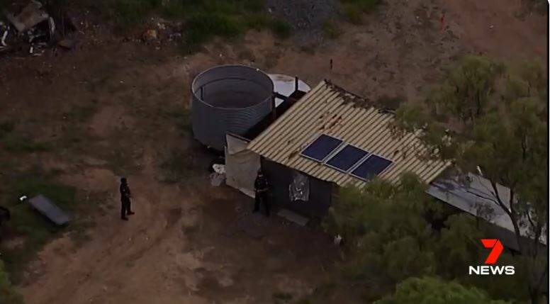 A 40-year-old woman was found dead in a semi-rural property in Karawatha. Photo: Seven News