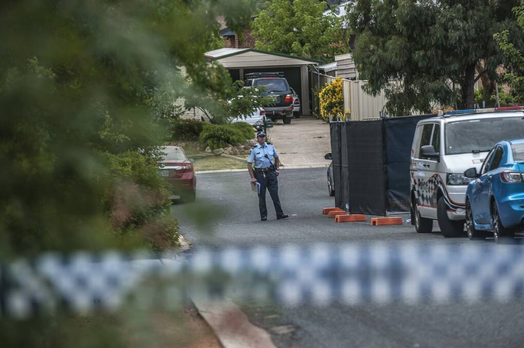 ACT Policing say the circumstances of a man's death in Everard Place, Kambah in January were not suspicious.  Photo: Karleen Minney