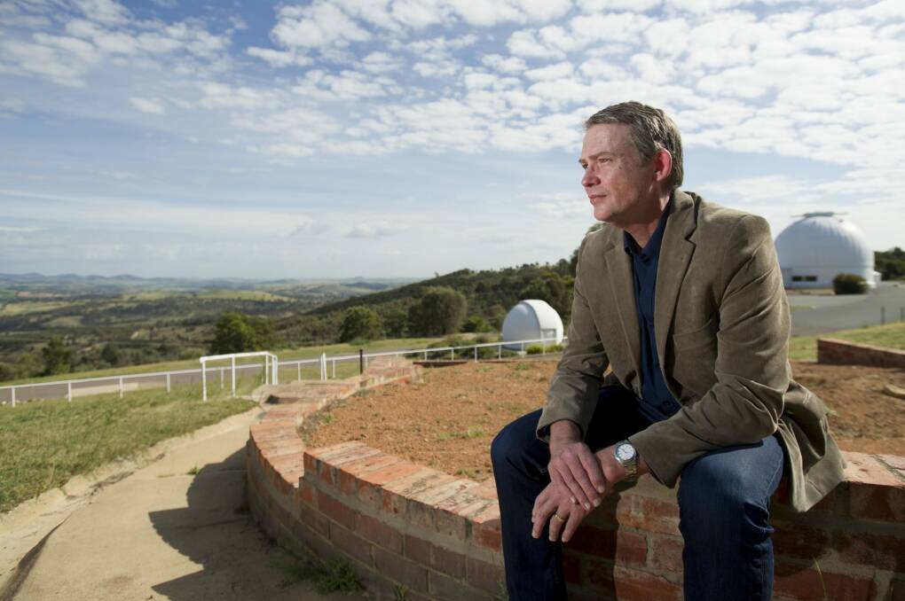 Science teacher Geoff McNamara is driving the creation of a new Astronomical Teaching Observatory for public students in the ACT.  Photo: Jay Cronan
