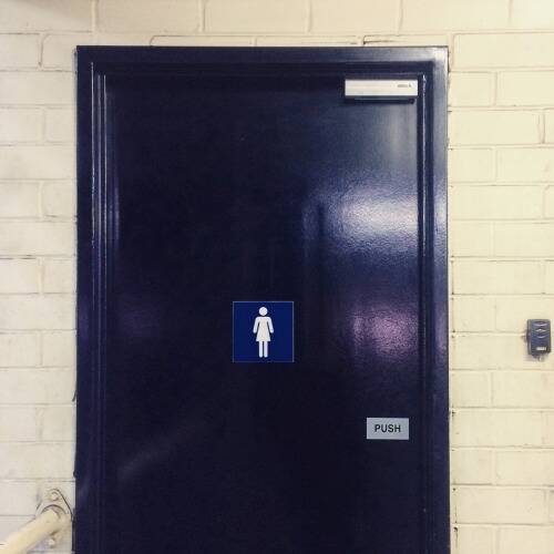 Best Secret Public Bathroom in Canberra, according to Mel Edwards. Photo: Mel Edwards