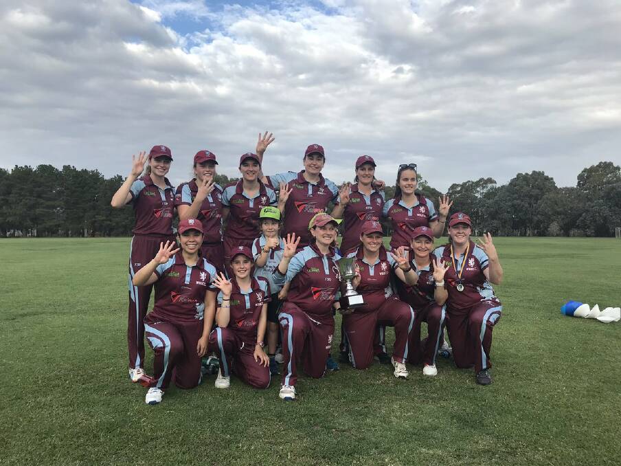 Western District-UC have claimed another Cricket ACT Lynne O'Meara Cup. Photo: Cricket ACT