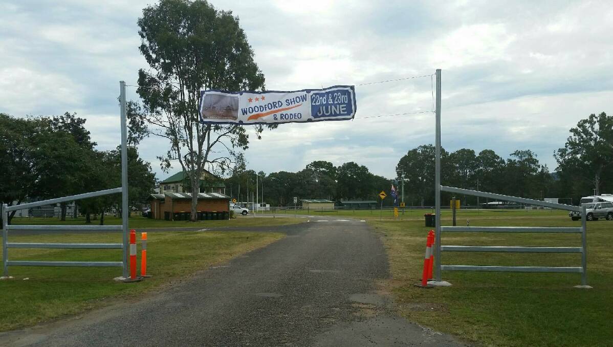 The Woodford Show had been held at the showgrounds for the past two days. Photo: Facebook - Woodford Show