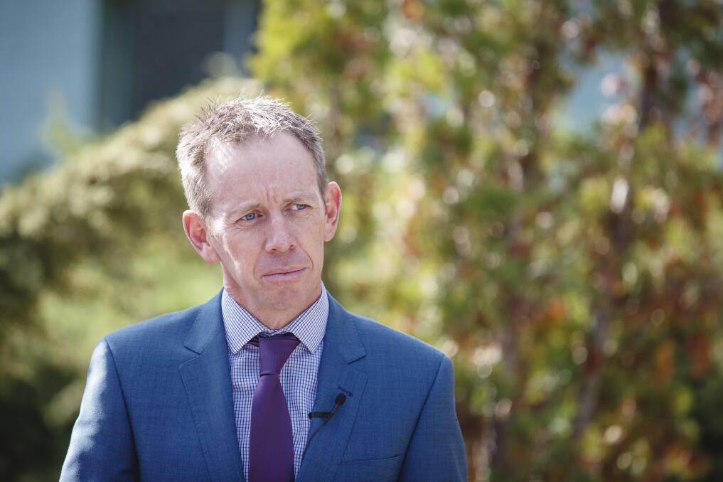 Minister for Mental Health Shane Rattenbury has announced 2018 budget funding for extra beds for mental health patients. Photo: Sitthixay Ditthavong