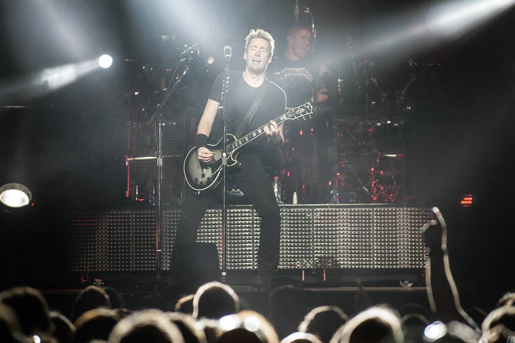 Nickelback return to Australia and it's "goddamn time", according to Chad Kroeger. Photo: Matthew Tompsett