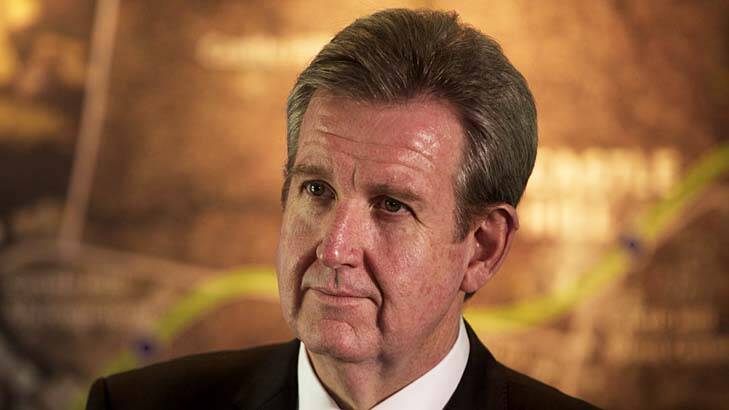 "I think Mr Thomson and his lawyer need to calm down a bit," NSW Premier Barry O'Farrell said. Photo: James Brickwood