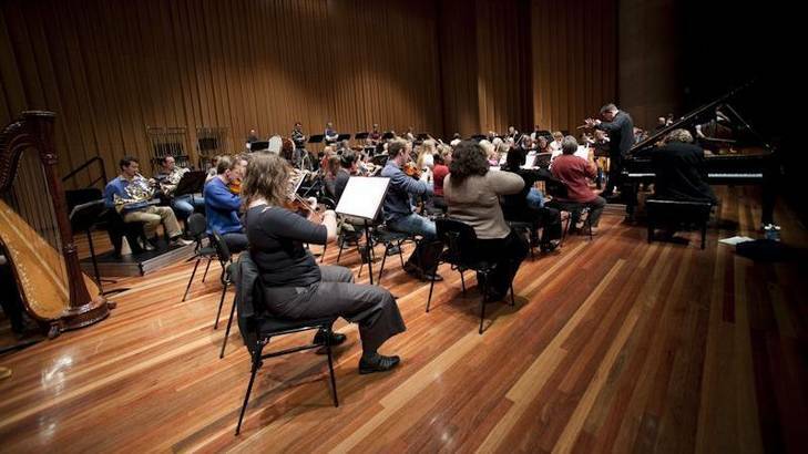 The ''conservative'' Canberra Symphony Orchestra.