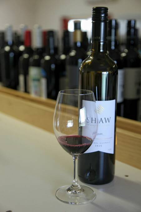Shaw Vineyard Estate's winning wine had strong blackcurrant and earthy notes. Photo: Jay Beckton