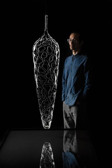 Yusuke Takemura, <i>Closer to Silence</i>, 2018, in the Hindmarsh Prize 2018. Photo: Adam McGrath