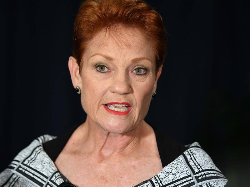One Nation leader Senator Pauline Hanson says she won't back the Morrison government's tax cuts.