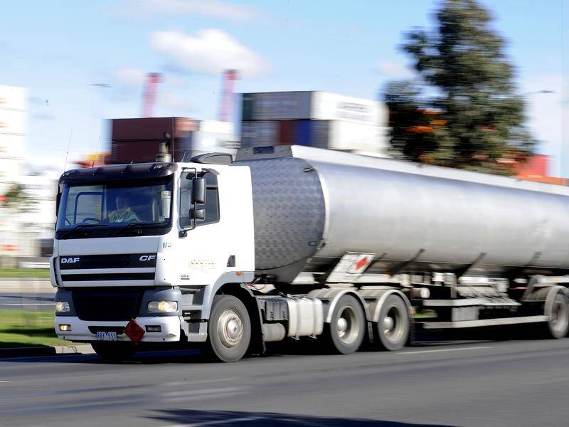 New road tankers can be made from carbon fibre to boost their capacity and save fuel. (Martin Philbey/AAP PHOTOS)