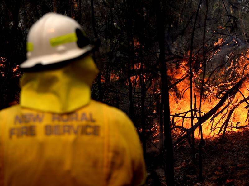 NSW firefighters have used milder conditions in recent days to strengthen containment lines.