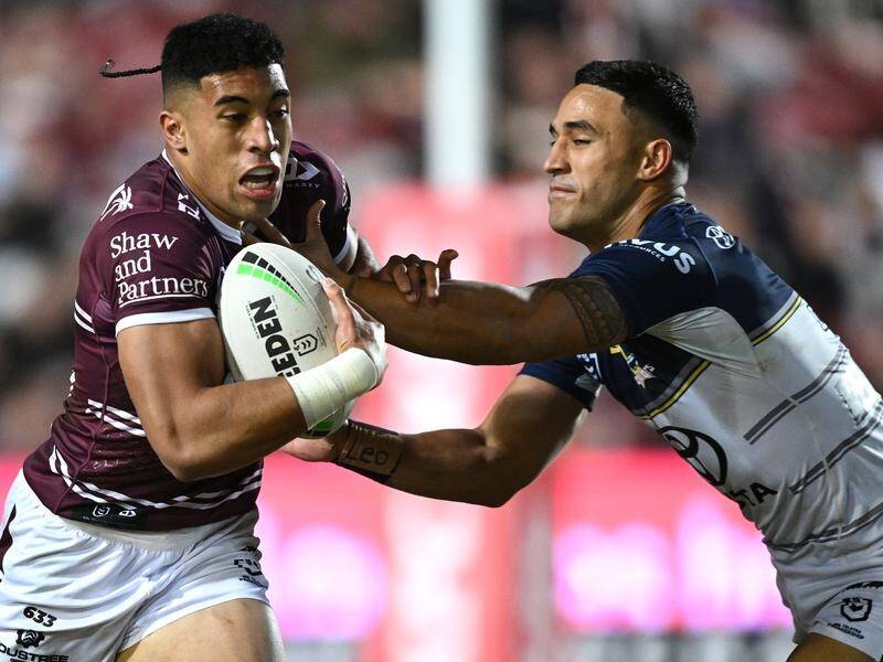 Manly's Tolutau Koula will make his Test debut at fullback for Tonga against NZ in Auckland.