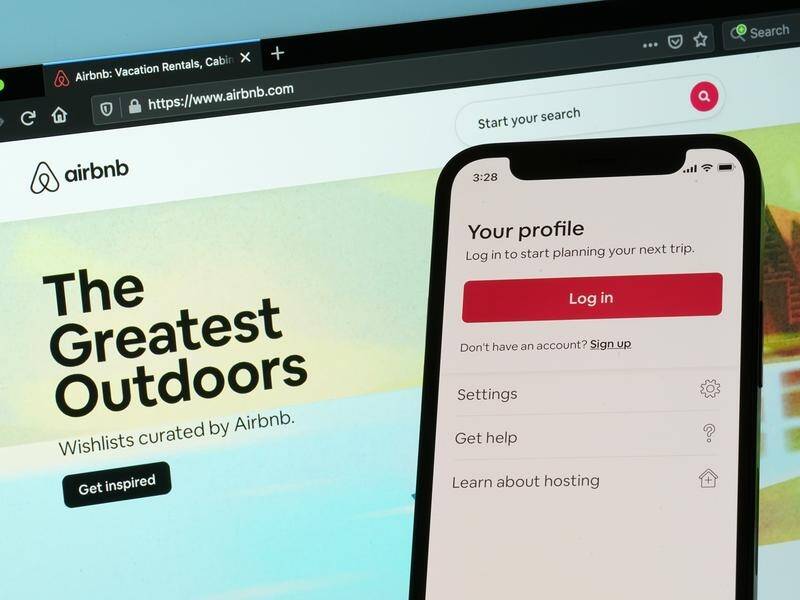 Victoria brought in a 7.5 per cent consumer levy on short-term bookings with Airbnb in September. (AP PHOTO)