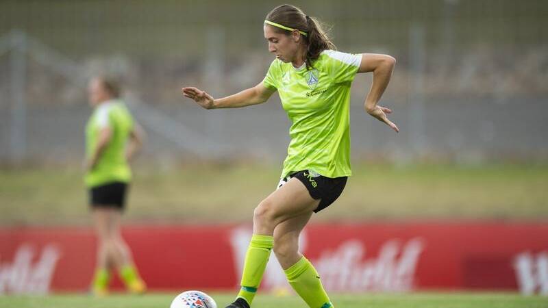 Canberra's Karly Roestbakken is set to become a Matildas bolter at this year's Women's World Cup.