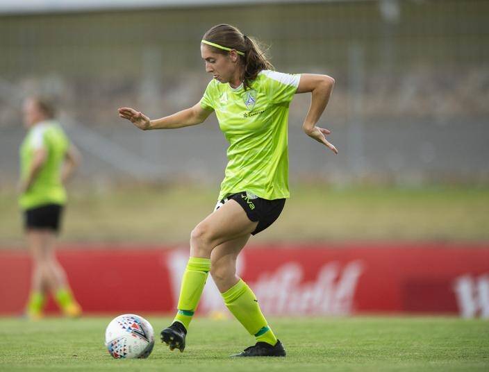 Canberra's Karly Roestbakken made her senior international debut this year.