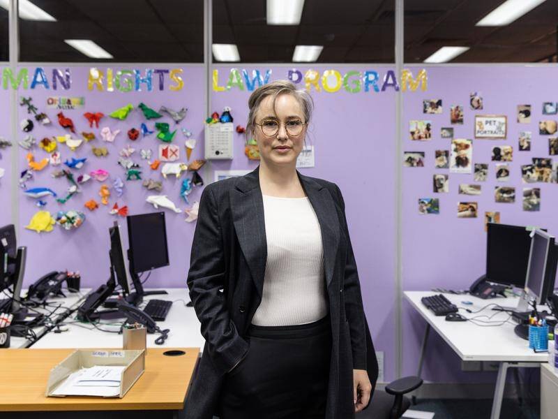 Solicitor Hannah Dickinson says talk of bogus asylum-seeker protection claims is a 'red herring'. (Diego Fedele/AAP PHOTOS)