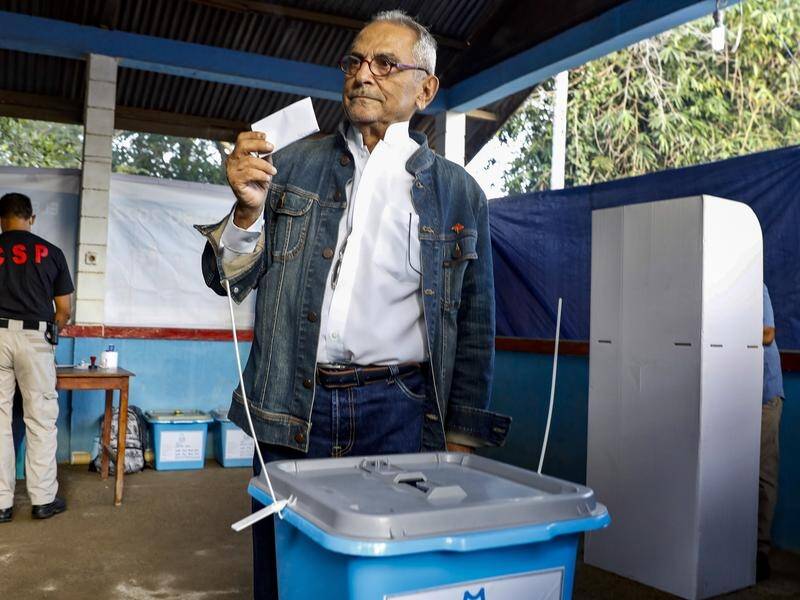 Presidential candidateJose Ramos has claimed victory in East Timor's election.