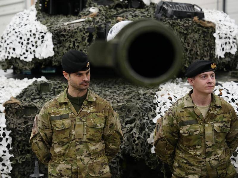 NATO allies have been urging Germany to give the go-ahead to send Leopard tanks to Ukraine. (AP PHOTO)