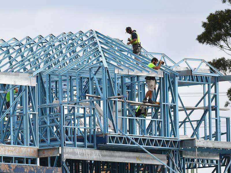 There are signs of a tentative restart in Australia's construction industry, except in Victoria.