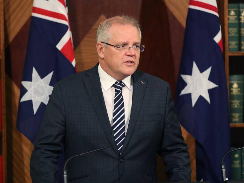 Scott Morrison has cut short his overseas family holiday after the deaths of two firefighers in NSW.