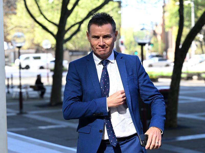 Nine has apologised for defaming Andrew Laming in settling the ex-MP's legal action. (Dean Lewins/AAP PHOTOS)