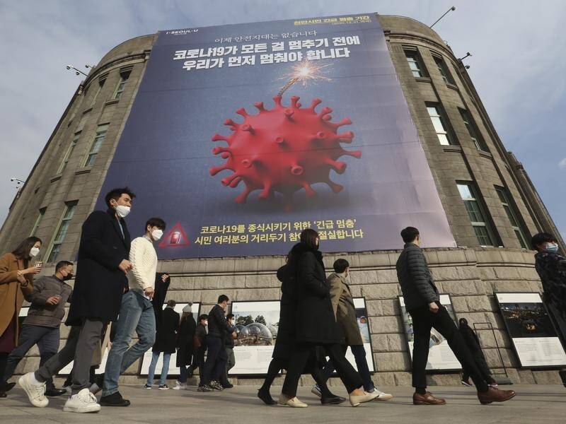 South Korea has recorded a spike in coronavirus infections since it relaxed restrictions last month.