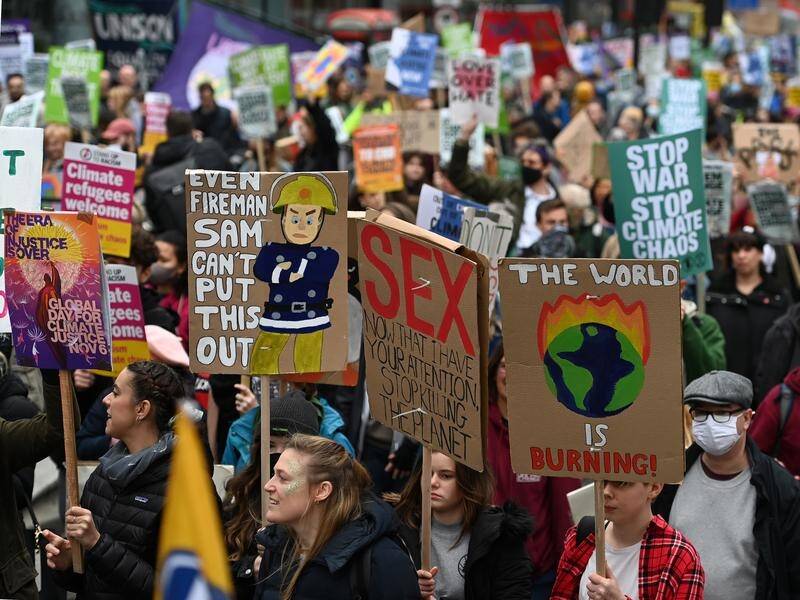 Frustrated with climate inaction, thousands march in Glasgow and around the world.