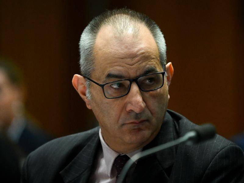 Mike Pezzullo has been secretary of the Department of Home Affairs since 2017. (Lukas Coch/AAP PHOTOS)