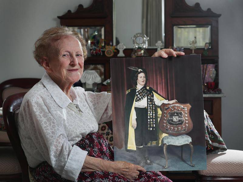 Geraldine Ryan, 89, has dedicated more than 75 years of service to Irish Dancing.