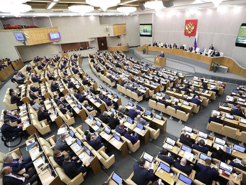 A law has been approved in Russia's parliament imposing jail terms for spreading false news.