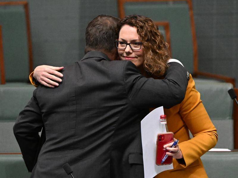 The lower house has backed a bill by MPs Luke Gosling and Alicia Payne to restore territory rights. (Mick Tsikas/AAP PHOTOS)