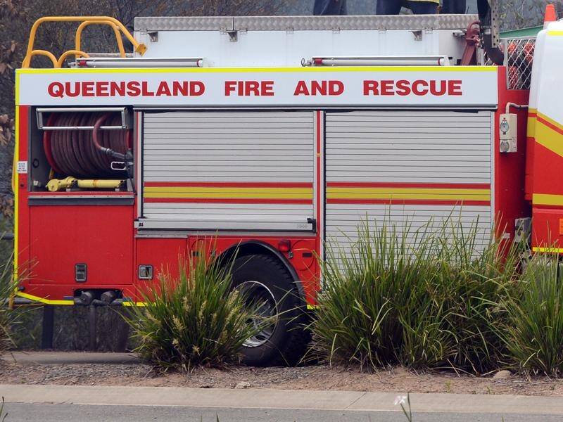 Firefighters in Queensland have been battling a blaze at Millmerran in the state's southeast.