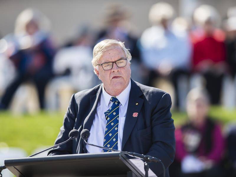 Kim Beazley's uncle was among those killed aboard the Montevideo Maru in 1942. (Rohan Thomson/AAP PHOTOS)