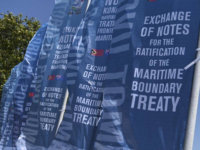 Prime Minister Scott Morrison will today sign a maritime boundary treaty with East Timor.