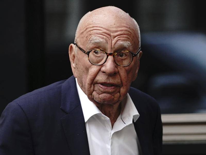 Australian-born media magnate Rupert Murdoch is handing over the reigns to News Corp and Fox Corp. (AP PHOTO)