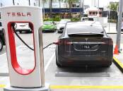 Electric cars are growing in popularity but a survey says their price remains high for some. (Dan Peled/AAP PHOTOS)