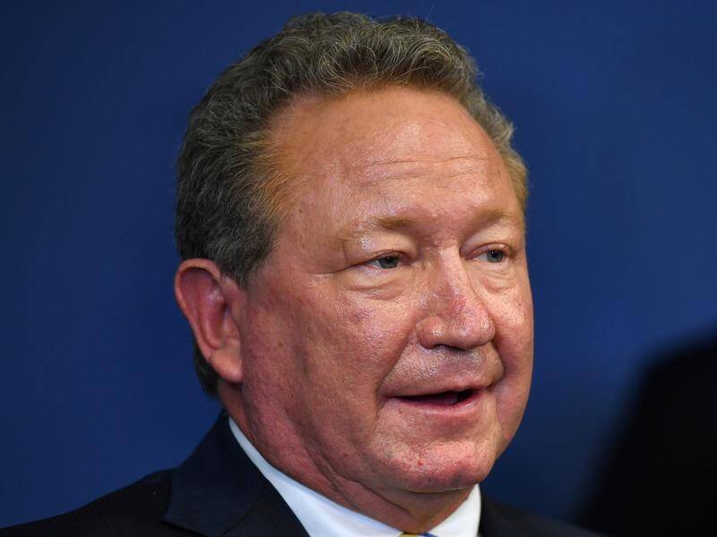 Andrew Forrest is a major backer of green hydrogen, a zero-carbon fuel made by electrolysis.