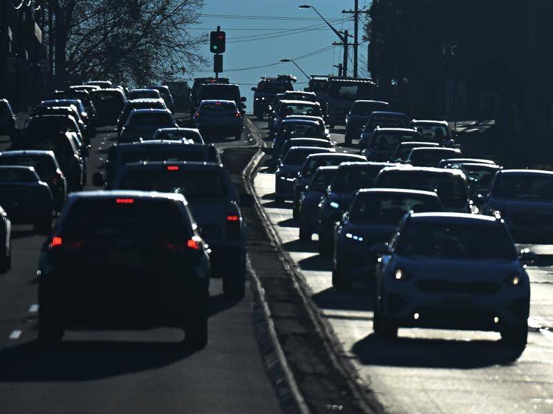 NSW Treasurer Matt Kean says the state is the first to offer drivers the option to offset emissions. (Dean Lewins/AAP PHOTOS)