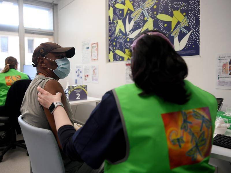 Less than 30 per cent of Indigenous Australians aged 16 and above are fully vaccinated.
