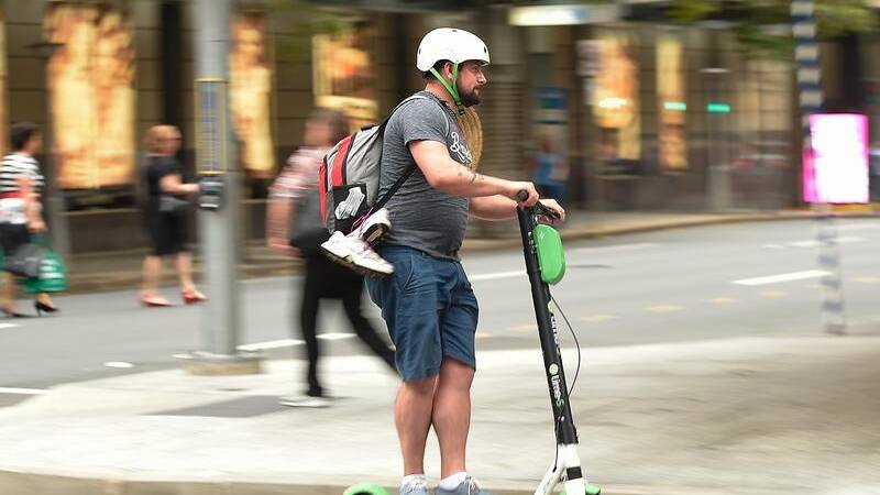 The ACT government has announced it will be legal to ride e-scooters in the territory from Friday. Photo: Supplied.