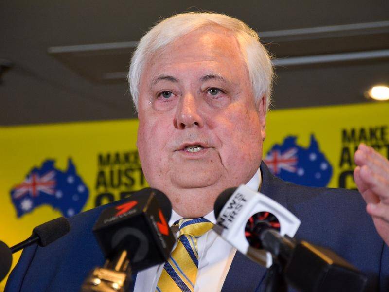 Clive Palmer is seeking a High Court ruling to delay publication of eastern state election results.