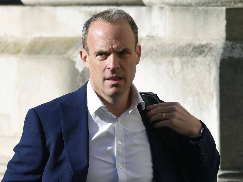 UK Foreign Minister Dominic Raab blames Chinese state-backed groups for cyber attacks.