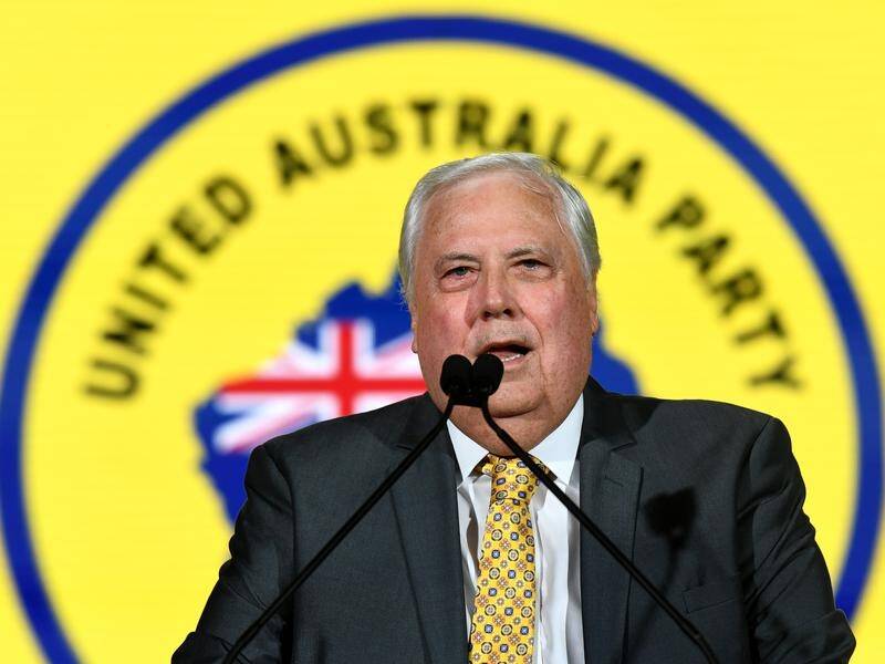 Queensland's electoral commission alleged Palmer Leisure made six donations to Clive Palmer's UAP. (Darren England/AAP PHOTOS)