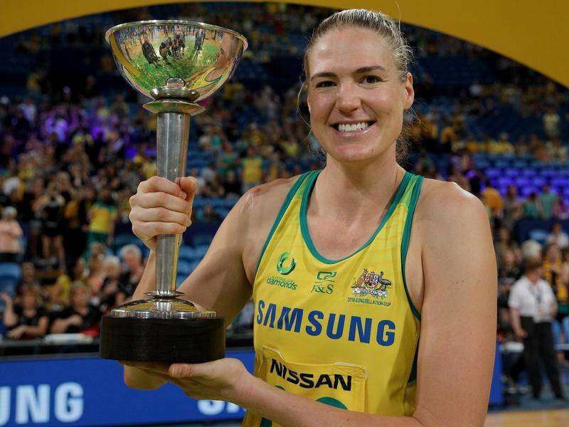 Diamonds captain Caitlin Bassett is among netball big names concerned for the game's future in NSW.