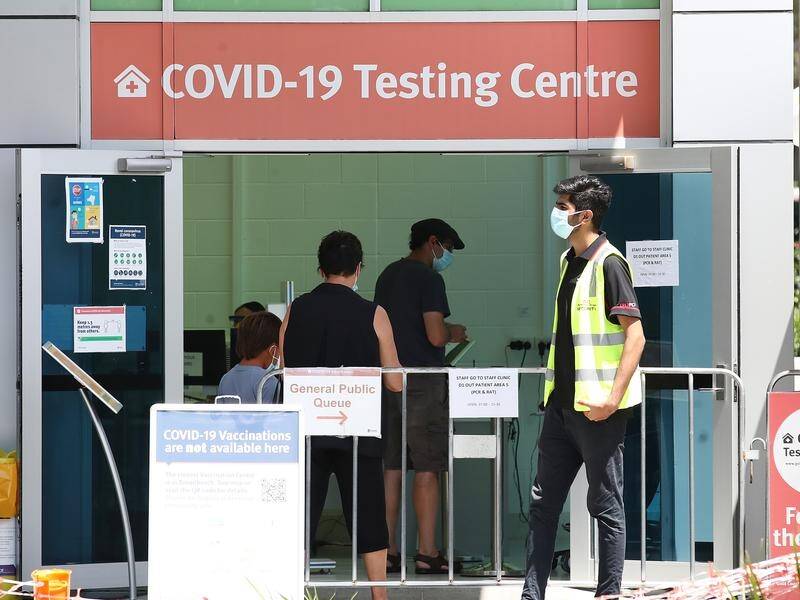 State- or territory-operated PCR clinics will be able to accept patients without referrals. (Jono Searle/AAP PHOTOS)